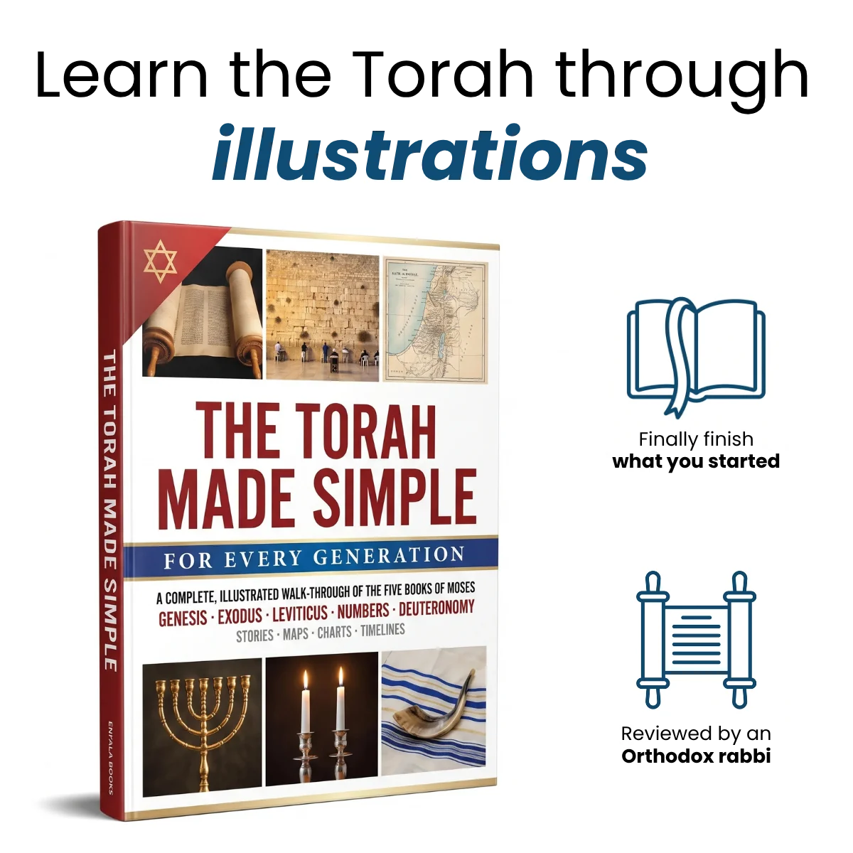 Torah Made Simple │ The Illustrated Guide to All Five Books